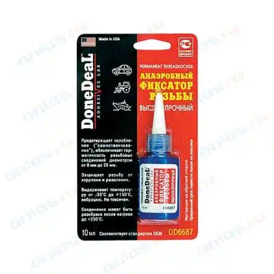 DD6684 — Анаэробный фиксатор резьбы высокопрочный DONE DEAL